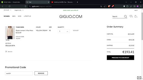 $20 OFF Giglio Promo Codes & Coupons September 2024.